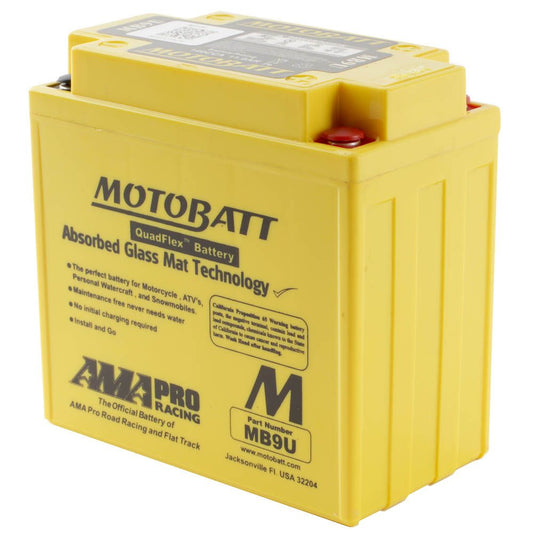 Motobatt Motorcycle Battery Mb9U