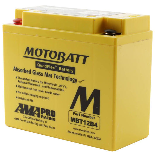 Motobatt Motorcycle Battery Mb12B-4