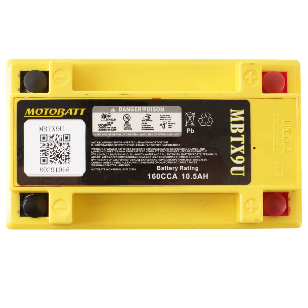 Motobatt Motorcycle Battery Mbtx9U