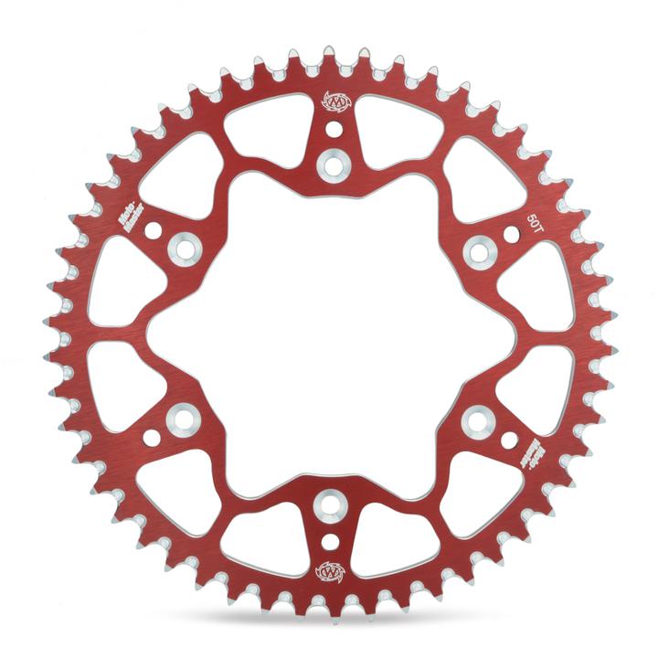 Moto-Master 7075 Series Alu Rear Sprocket (Red) Fits Beta Honda