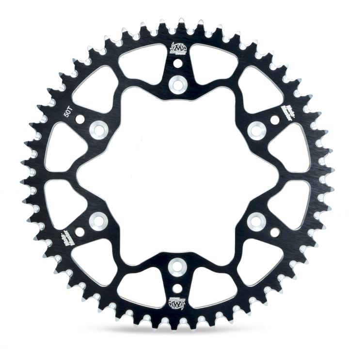 Moto-Master 7075 Series Alu Rear Sprocket (Black)