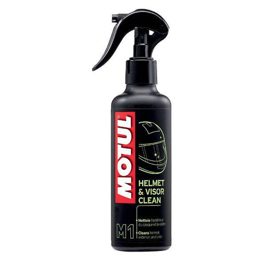 Motul M1 Helmet  Visor Clean