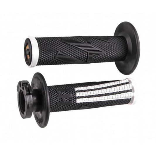 ODI MX V2 Emig Pro Lockon Grip Black White