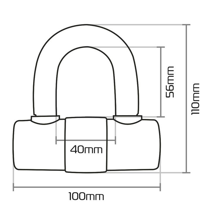 Oxford Hd Max Disc Lock 14Mm