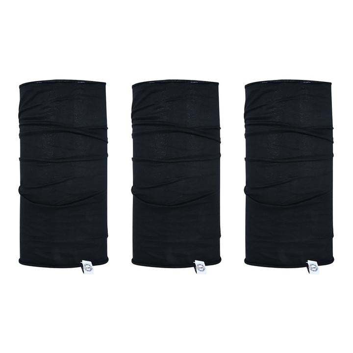 Oxford Comfy 3Pk Face Mask Black