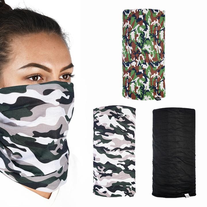 Oxford Comfy 3Pk Face Mask Camo