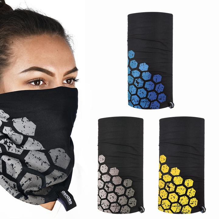Oxford Comfy 3Pk Face Mask Hex