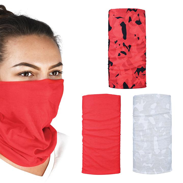 Oxford Comfy 3Pk Face Mask Havoc Red