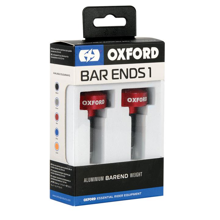 Oxford Handlebar Bar Ends Red