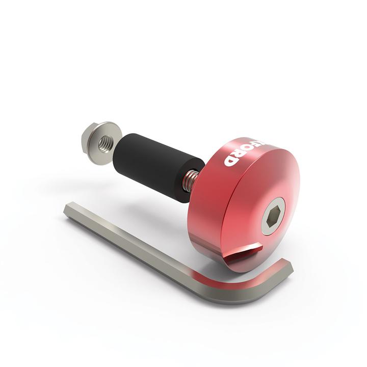 Oxford Handlebar Bar Ends Red