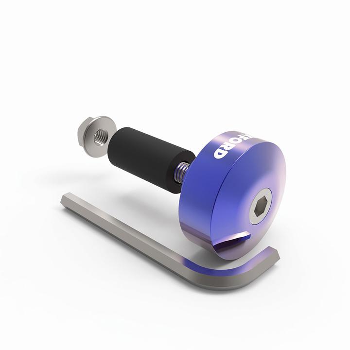 Oxford Handlebar Bar Ends Blue