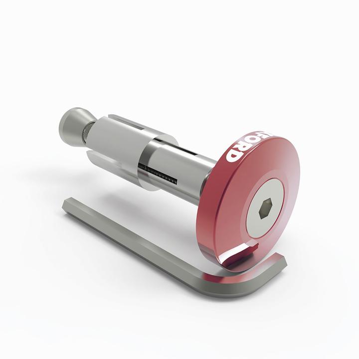 Oxford Handlebar Bar Ends 2 Red
