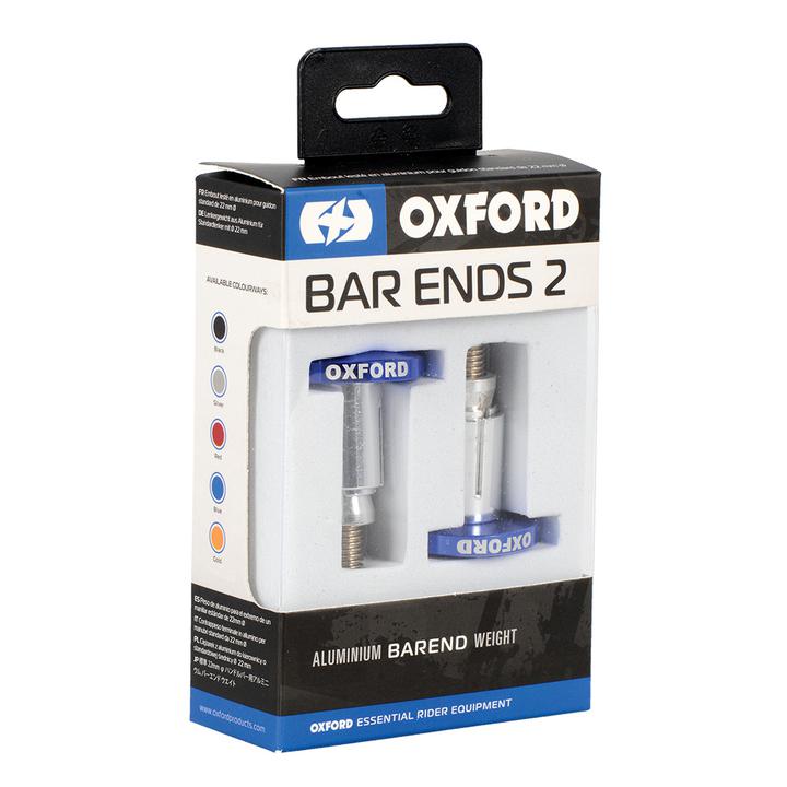 Oxford Handlebar Bar Ends 2 Blue