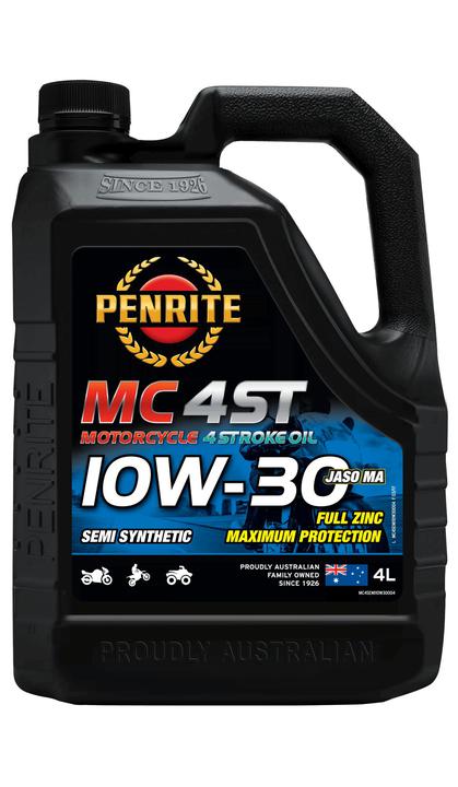 Penrite Mc-4St 10W-30 Semi Synthetic Engine Oil 4L