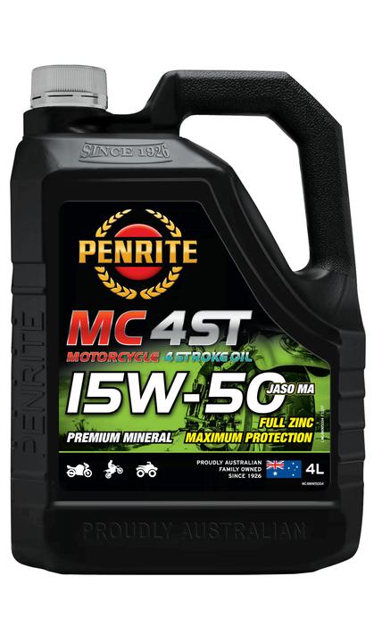 Penrite Mc-4St 15W-50 Mineral Engine Oil 4L