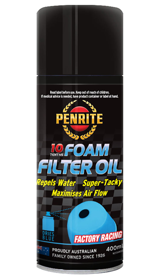 Penrite 10 Tenths Foam Filter Oil 400Ml