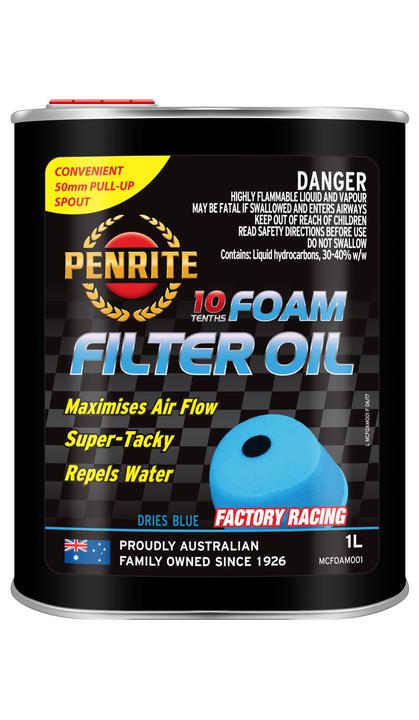 Penrite 10 Tenths Foam Filter Oil (Liquid) 1L