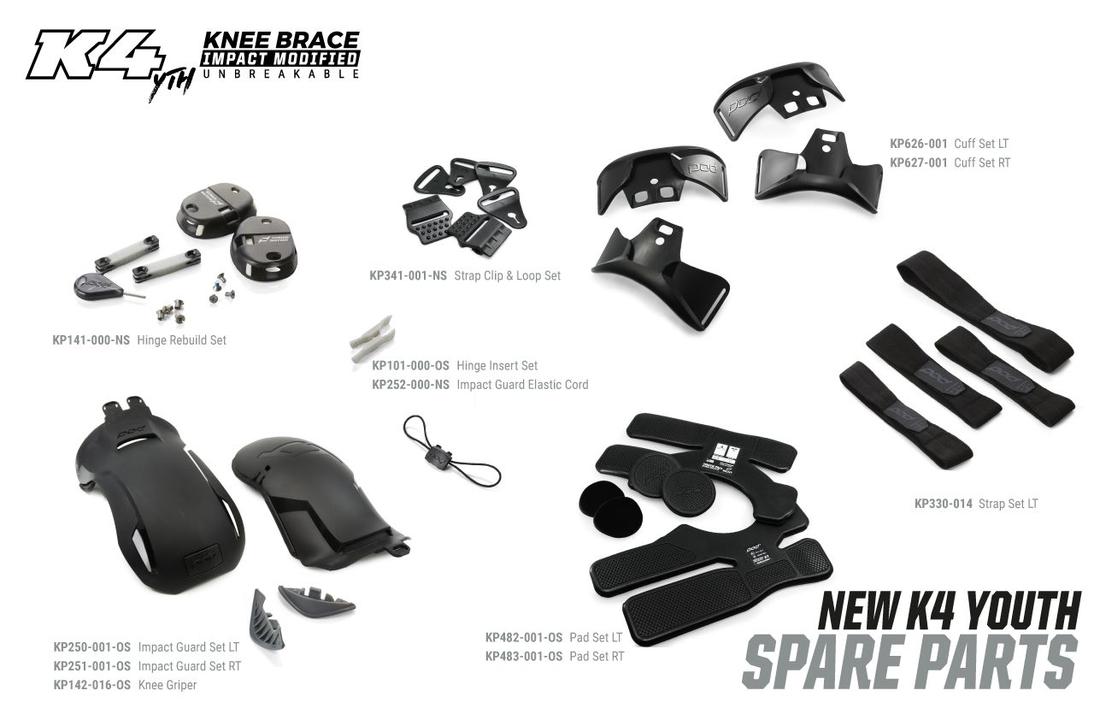 Pod K4 2.0 YTH Knee Brace Left