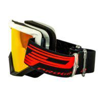 Progrip ATZaki 3201 White / Black Goggles With Uv Lens