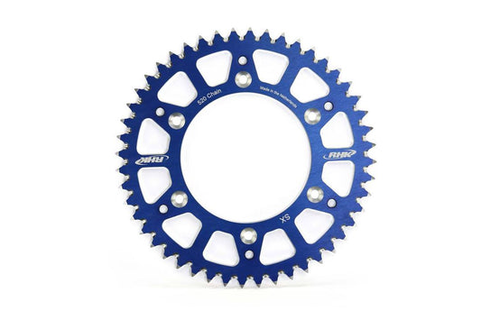 RHK Rear Sprocket Fits Blue Yamaha YZ-YZF-Wrf 125- 450 1999-2015