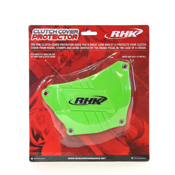 RHK Kawasaki KXF 450 20062015 Clutch Cover Protector Green