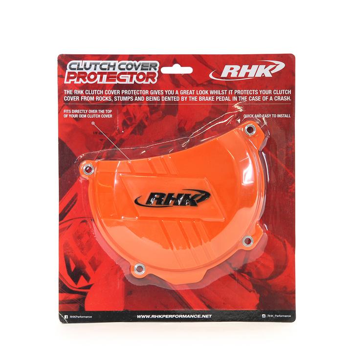 RHK KTM 450500 2017On Clutch Cover Protector Orange