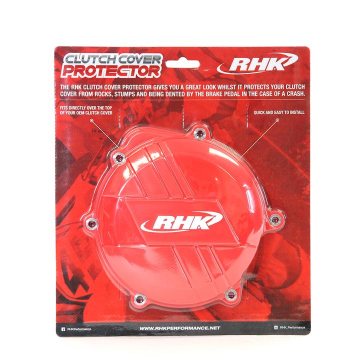 RHK Honda CRF 250 R 2018On Clutch Cover Protector Red