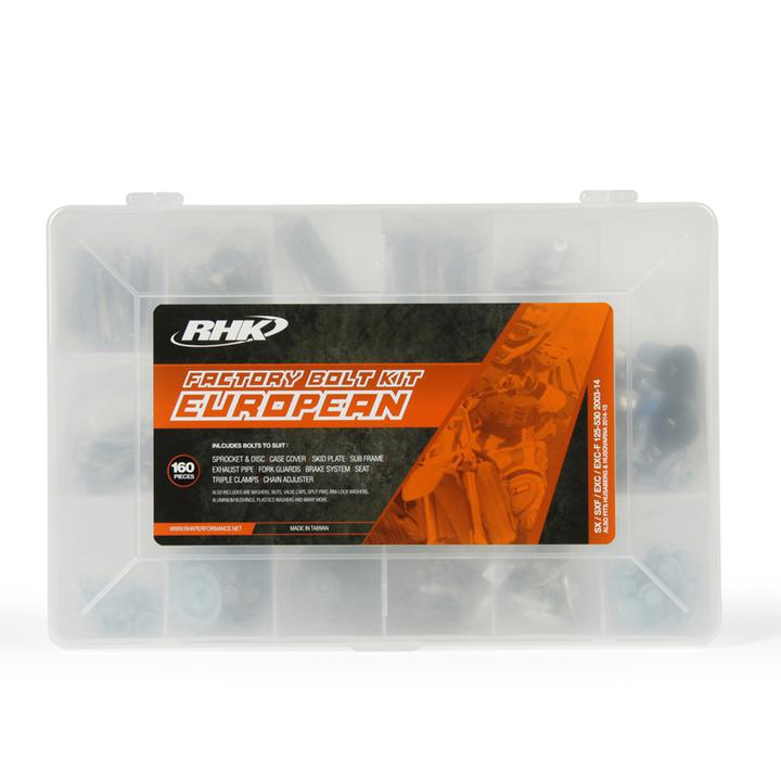 RHK Husaberg / Husqvarna / KTM - SX-SXF-Exc-Excf-Xc Factory Bolt Kits - 160 Pieces