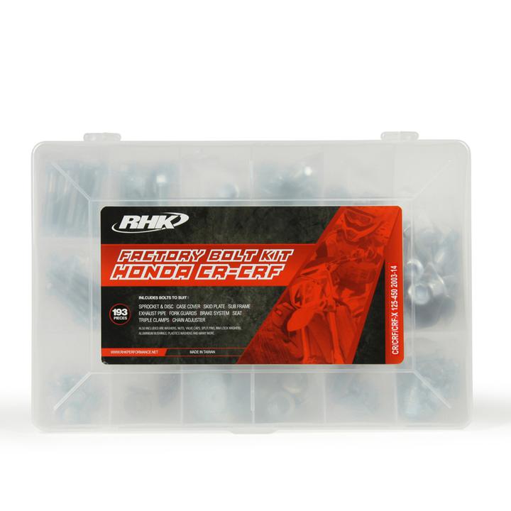 RHK Honda - Cr-CRF-CRF/X Factory Bolt Kits - 193 Pieces
