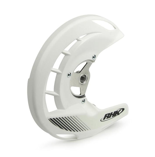 RHK Suzuki White Xs Front Disc Guards RMZ 250 2007On