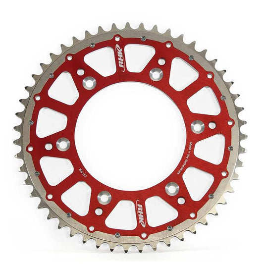 RHK Fusion Rear Sprocket Fits Honda Red