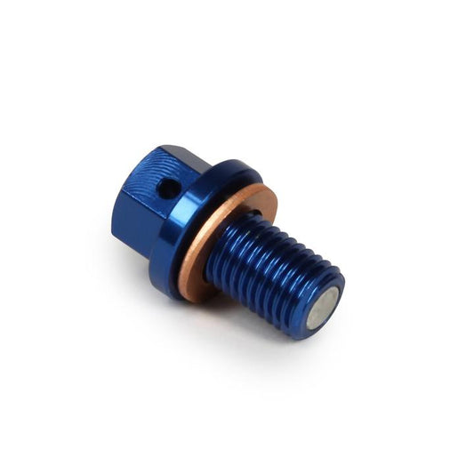 RHK Kawasaki Magnetic Sump / Drain Plug Blue