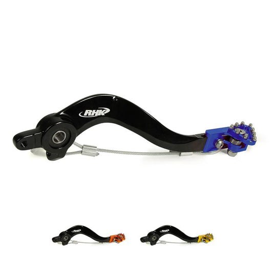 RHK Forged Alloy Brake Pedals KTM Husqvarna 85Cc 18-On Blue