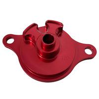 RHK Oil Filter Cover Honda CRF250R 18-22 450R 17-22 Red