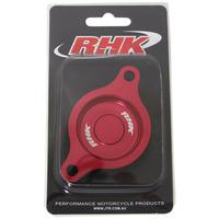 RHK Oil Filter Cover Honda CRF450R 09-16 Red