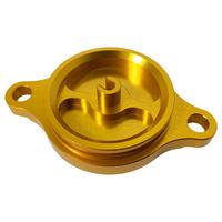 RHK Oil Filter Cover Suzuki RMZ250/450 07-22 Gold