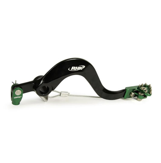 RHK Forged Alloy Brake Pedals Kawasaki KXF 250 04-20 Green