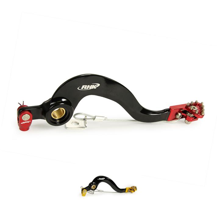 RHK Forged Alloy Brake Pedals Honda  CRF 250X/450X 04-17 Red