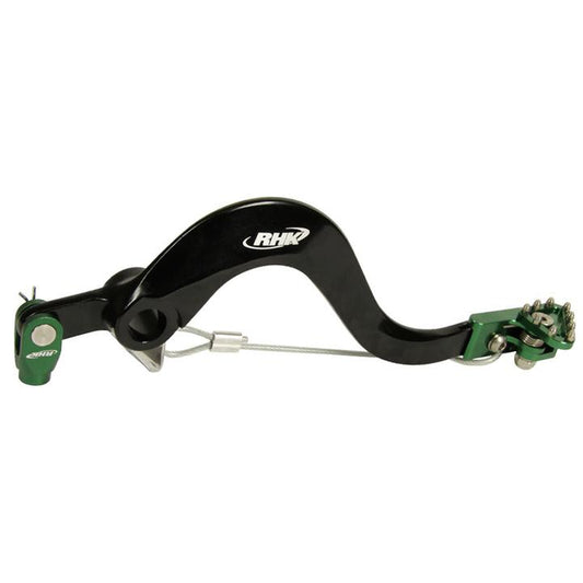 RHK Forged Alloy Brake Pedals Kawasaki KX 250F/450F 2021-2022 Green