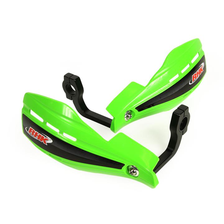 RHK Green Xs MX Handguards - Includes Mounting Kit