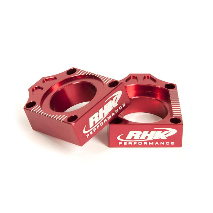 RHK Yamaha Red Axle Blocks YZ 250 F 2009-2011