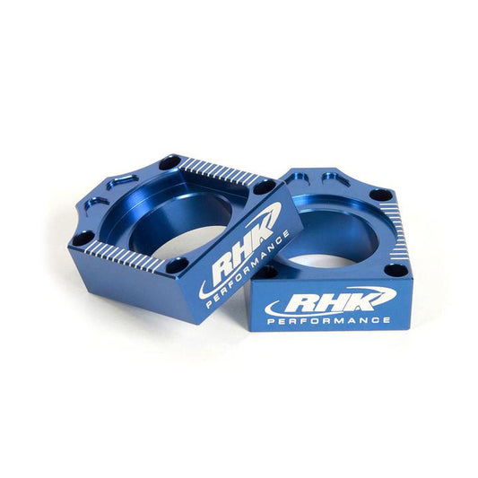 RHK Kawasaki Blue Axle Blocks KX 125 2003-2008