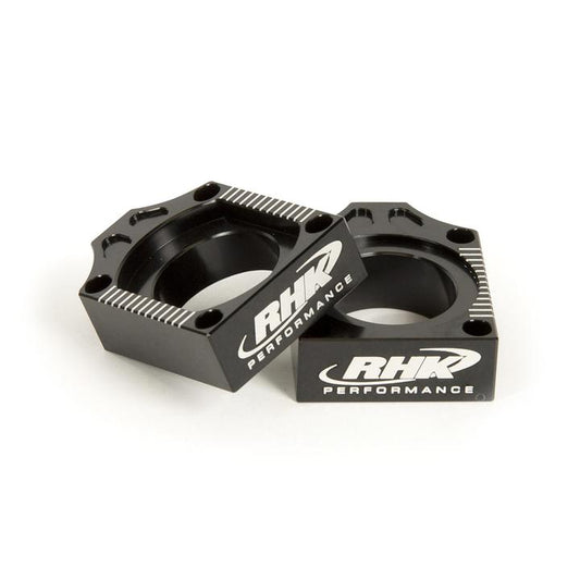 RHK Yamaha Black Axle Blocks YZ 250 F 2012-On