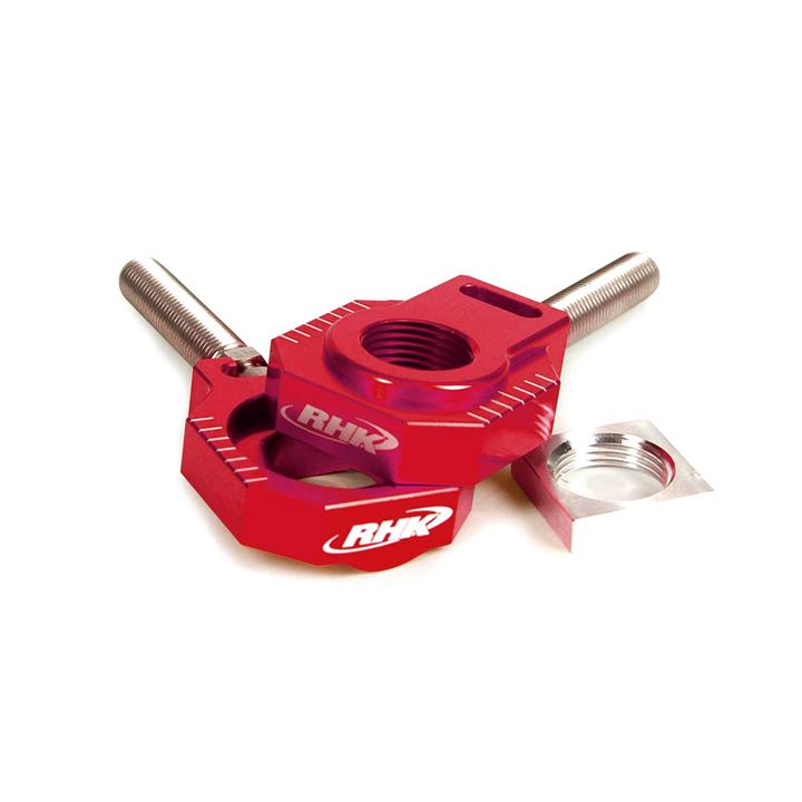 RHK Husqvarna Red Axle Blocks / Lollipop Style Cr 125 2001-2012