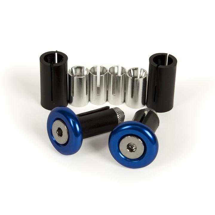 RHK Handlebar End Caps Dirt Blue