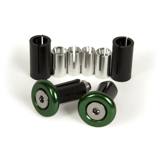 RHK Handlebar End Caps Dirt Green