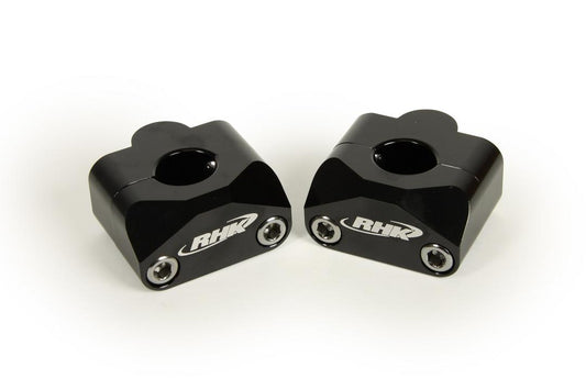 RHK Black 20Mm Universal Standard 7/8 Bar Mounts