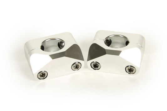 RHK Silver 20Mm Universal Tapered 1 1/8 Bar Mounts