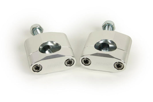 RHK Silver Universal Tapered 1 1/8 Bar Mounts