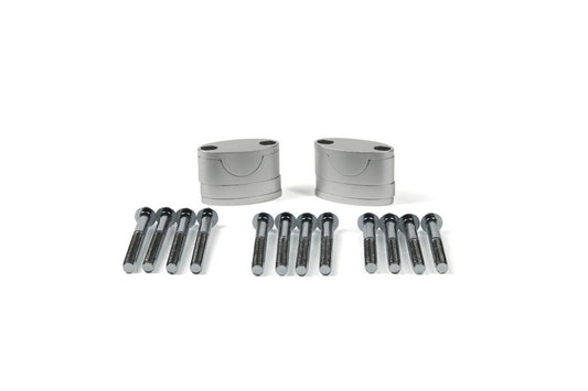 RHK Silver Tapered 1 1/8 Adjustable Bar Mounts